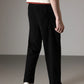 Pantaloni cu picior tubular cu nervuri