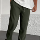 Pantaloni cu picior tubular cu nervuri