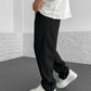 Pantaloni cu picior tubular cu nervuri
