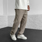 Pantaloni cu picior tubular cu nervuri